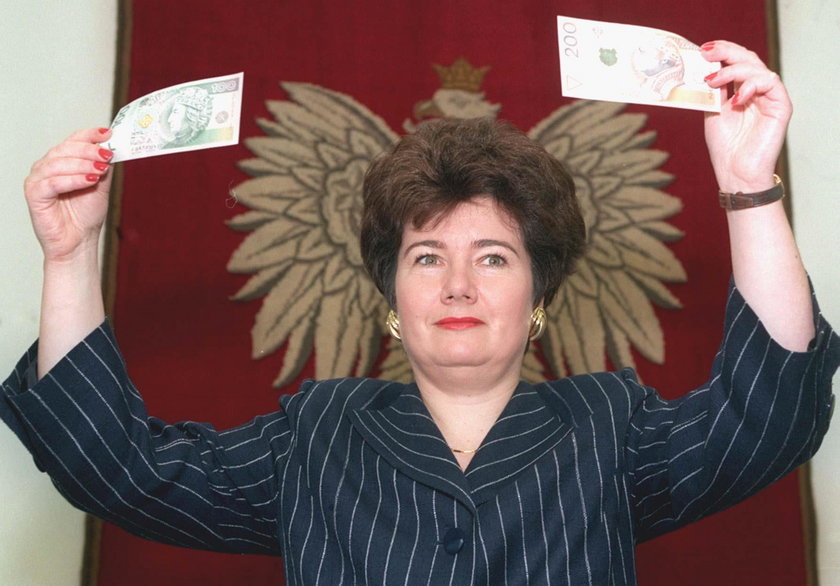 Gronkiewicz-Waltz zdradziła, ile zarabiała w NBP