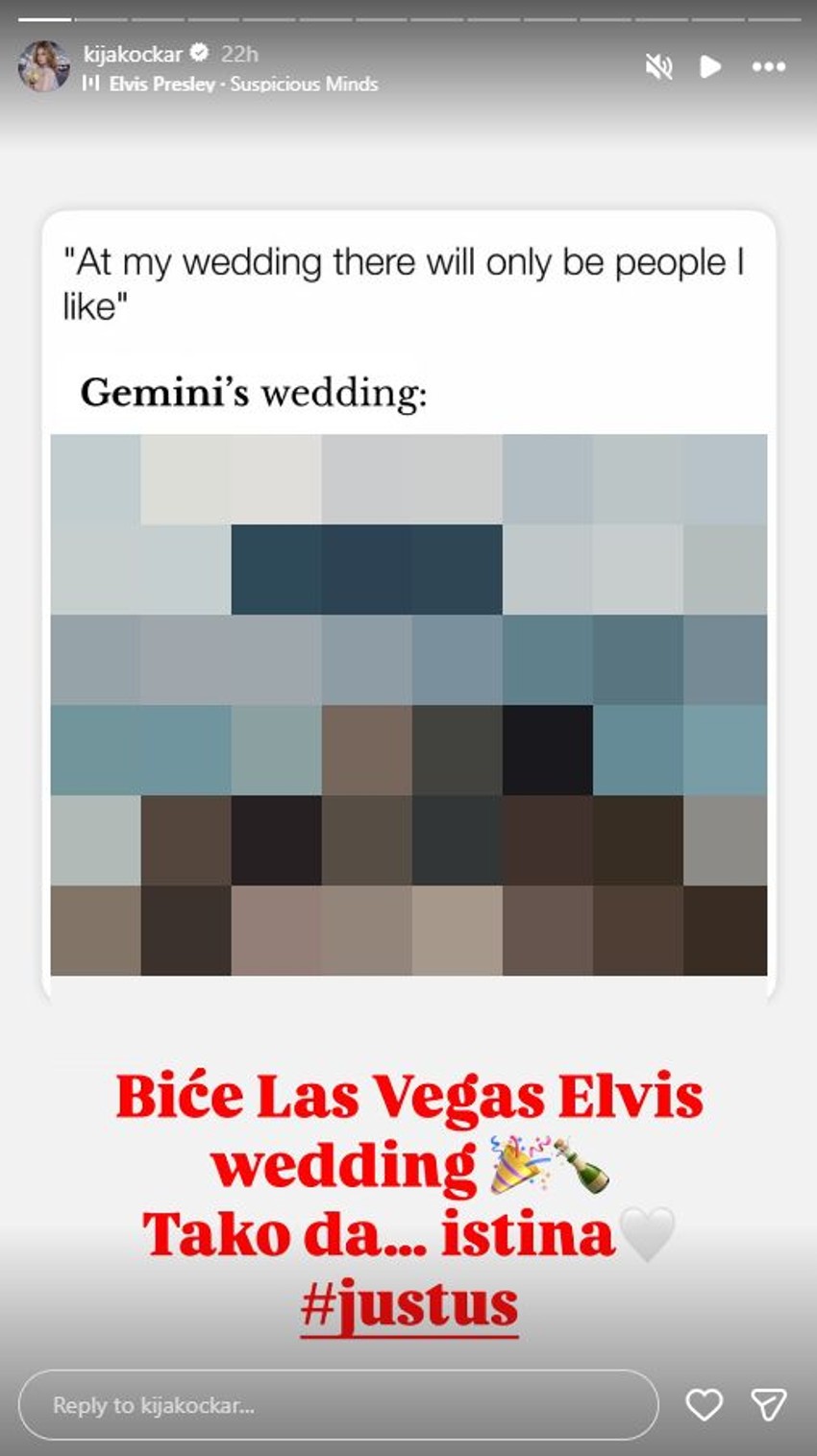 Kija Kockar iznenadila objavom o drugoj svadbi: Venčanje u Las Vegas stilu, samo mi