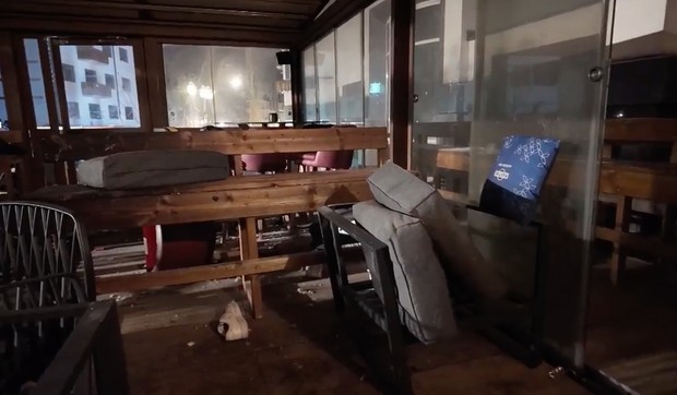 Požar u baru u Krans-Montani, Švajcarska