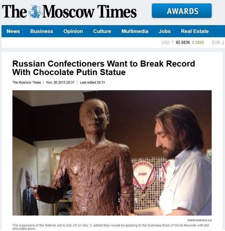 Czekoladowy Putin