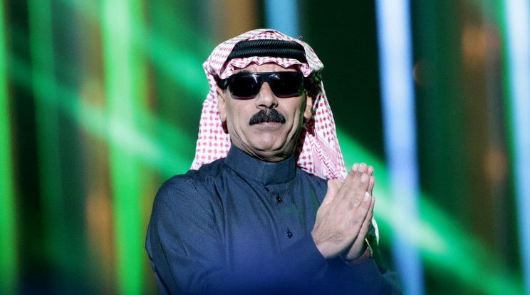 Omar Souleyman az Oslo városában tartott Nobel-díj átadón /Fotó: AFP