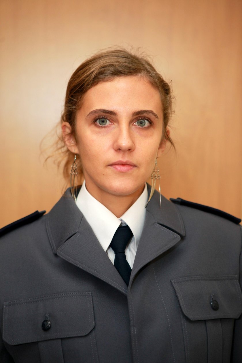 Agnieszka Ciniewicz, oficer prasowy policji w Łęczycy