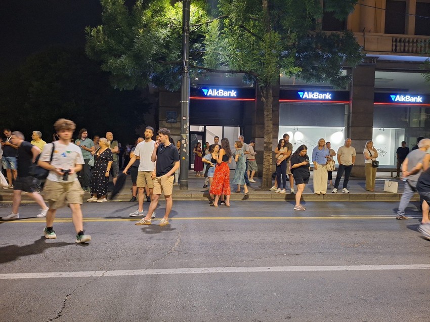 Studenti ispred Predsedništva, Beograd