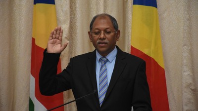 Seychelles Vice President, Ahmed Afif.  [nation.sc]