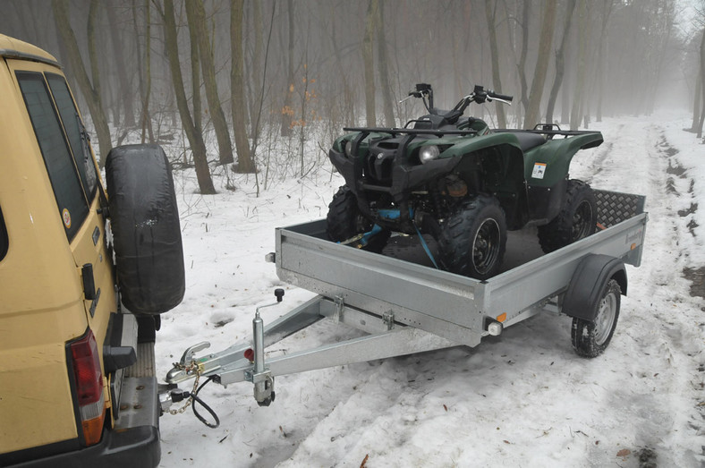 Brenderup ATV-2: przyczepa idealna do transpotu quada