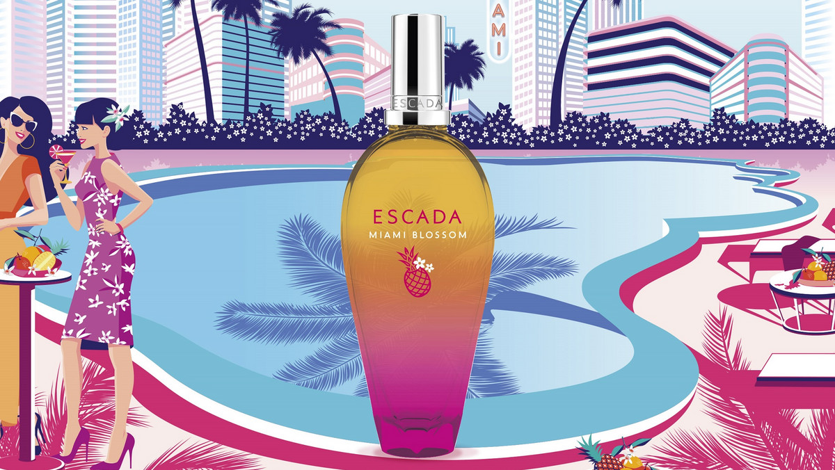 Naturalny, kobiecy i niezapomniany zapach MIAMI BLOSSOM ESCADA zabiera kobietę ESCADA na niekończące się letnie wakacje.