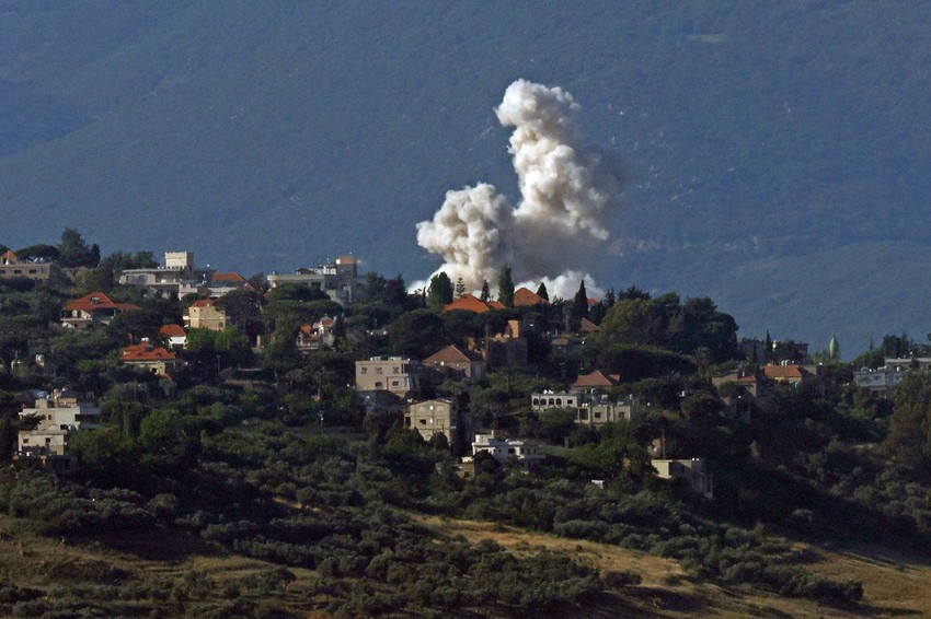 Izraelsko bombardovanje na jugu Libana 31. maja 