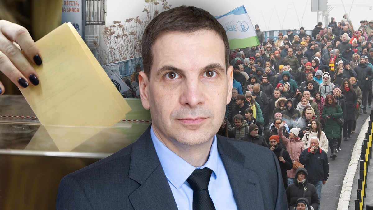 Miloš Jovanović glasanje studenti 