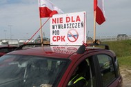 Protest mieszkańców okolicznych gmin, gdzie ma powstać CPK