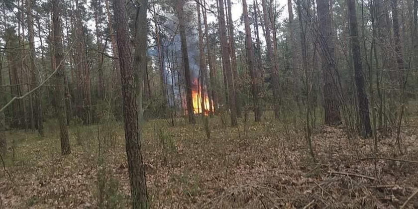 Katastrofa myśliwca MiG-29 pod Stoczkiem