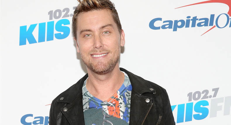 Lance Bass attends 102.7 KIIS FM's Jingle Ball at Staples Center on December 2, 2016 in Los Angeles.