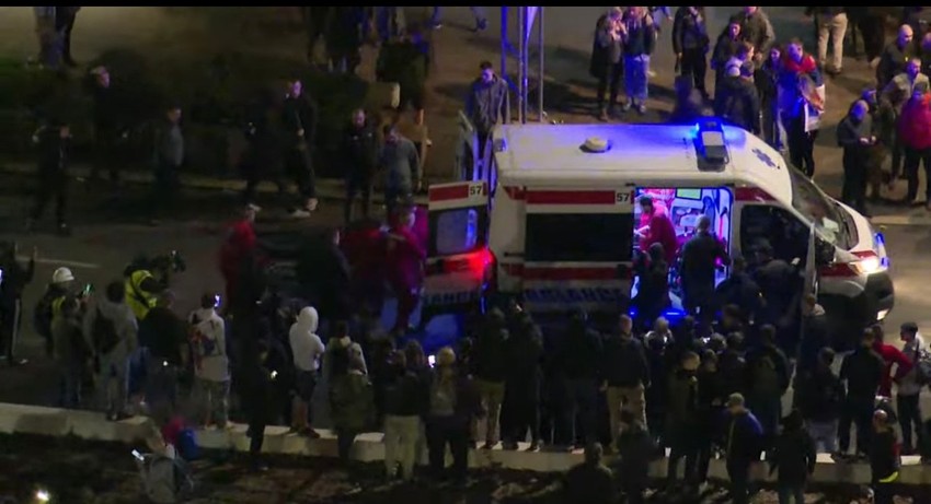 Hitna pomoć na Trgu Nikole Pašića