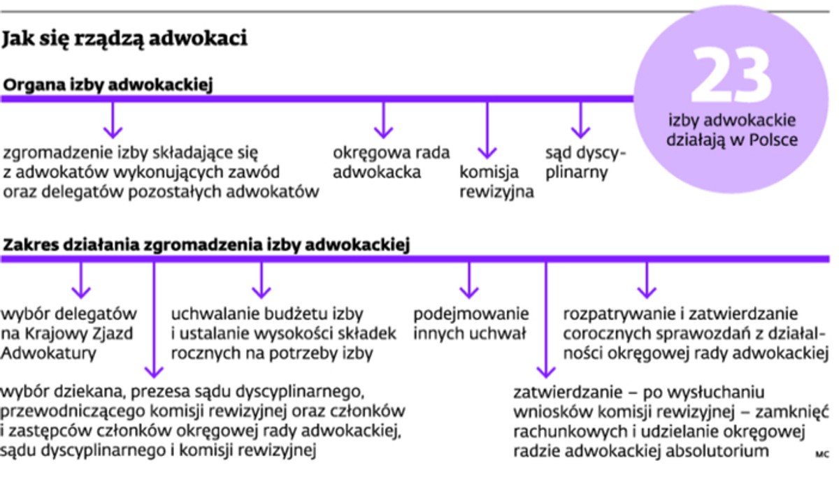 Jak się rządzą adwokaci