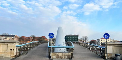 Wymiana wypełnienia balustrad na kładce o. Bernatka