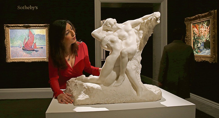 Rodenova skulptura "Večito proleće"