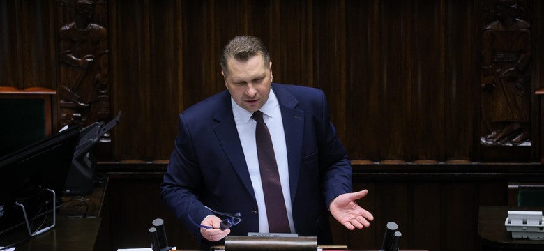 "Panie marszałku rotacyjny, wysoki Sejmie nierotacyjny". Czarnek naraził się Hołowni