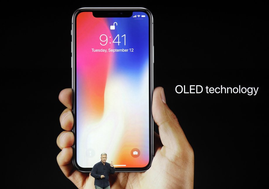 Nowy iPhone X (ten) z wyświetlaczem OLED