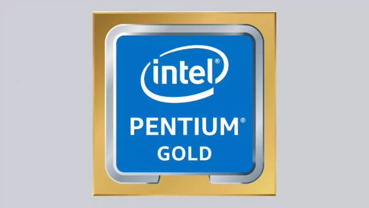 Intel zmienia nazwę procesorów Pentium Kaby Lake na Pentium Gold