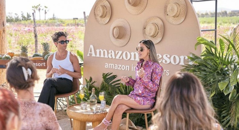 Amazon's influencer event in Mexico.Amazon