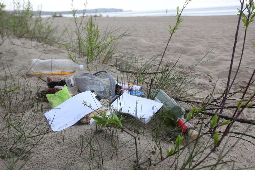 posprzątajcie plażę w Sopocie