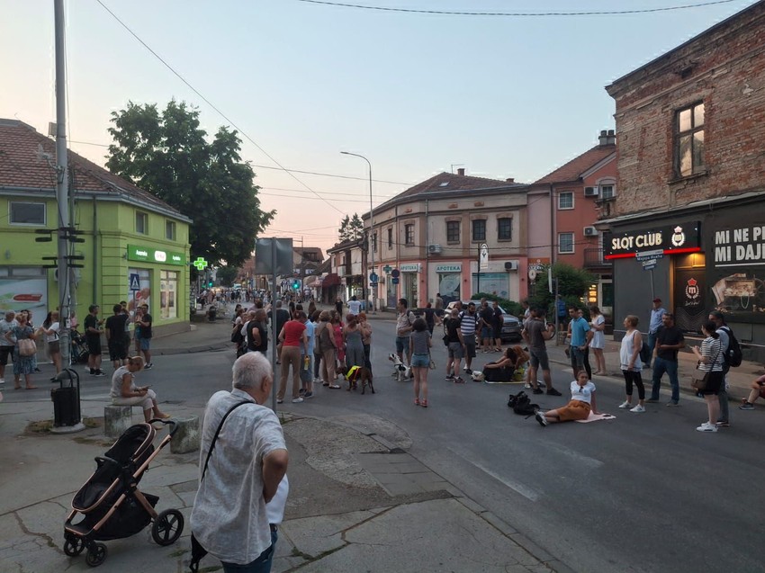 valjevo studenti blokade protesti