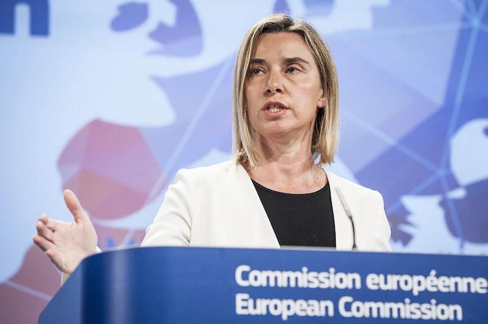 Federica Mogherini, wysoka przedstawiciel Unii do spraw zagranicznych i polityki bezpieczeństwa