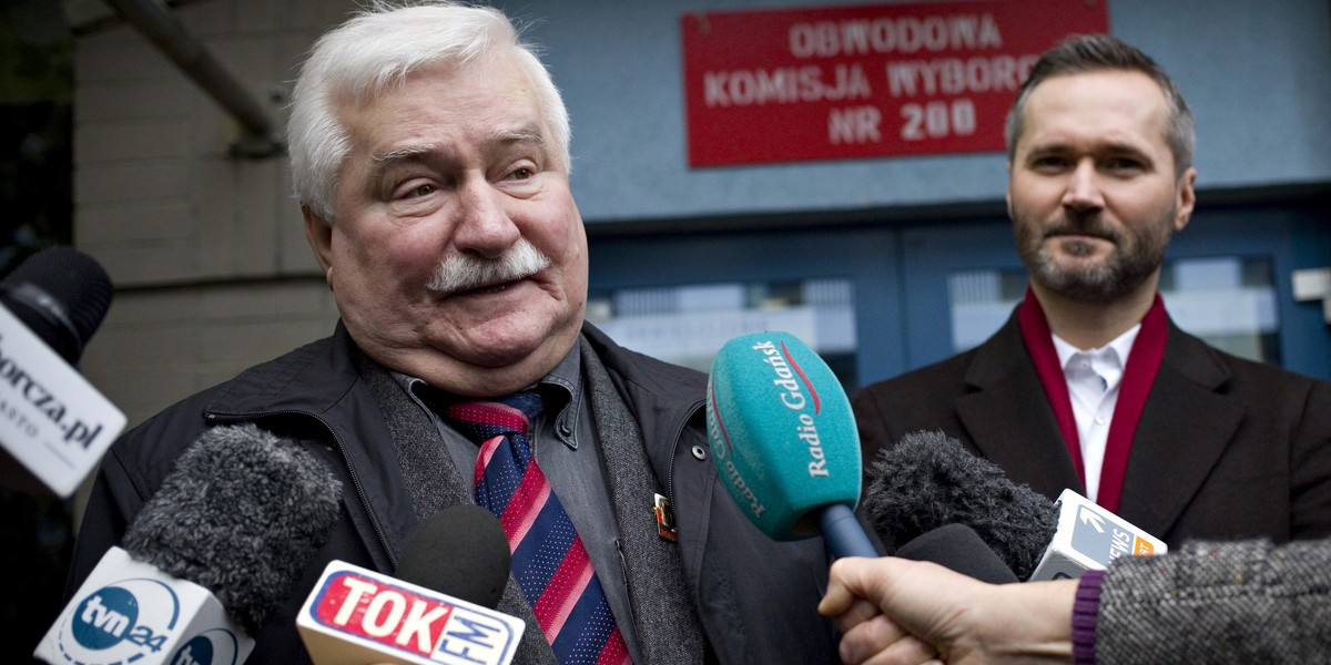 Wałęsa tłumaczy się nawet przed synem