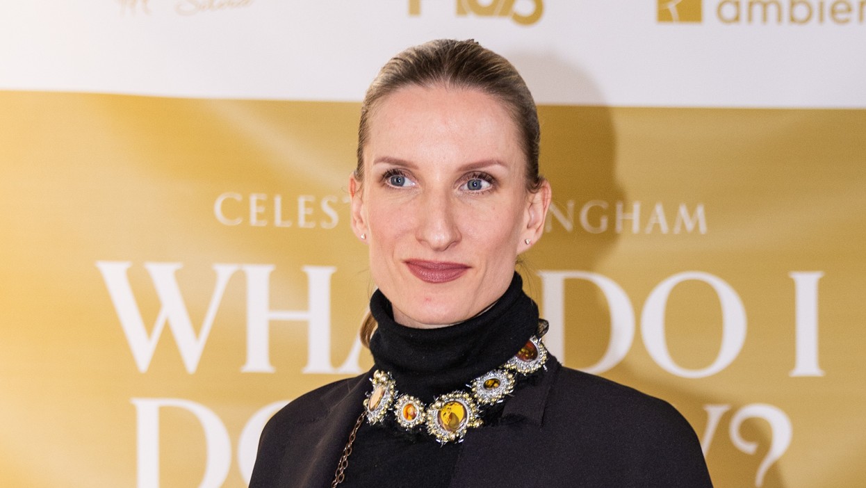 Moderátorka Adela Vinczeová.