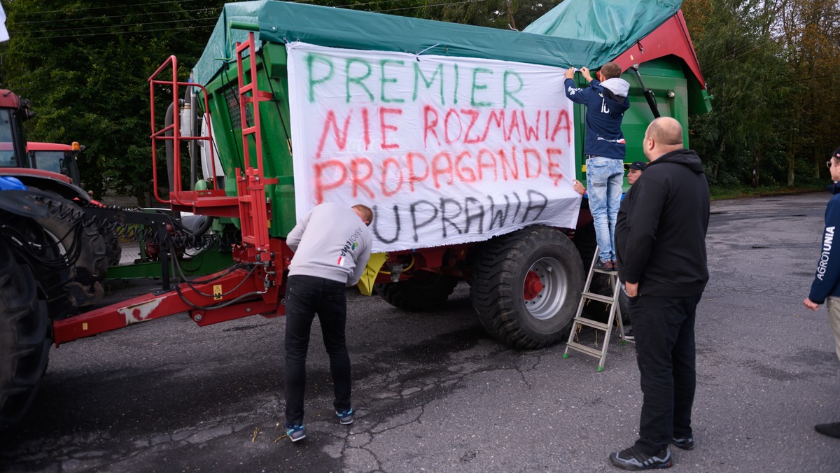 Protest rolników Agrounii. Ruszyły blokady dróg w całej w Polsce