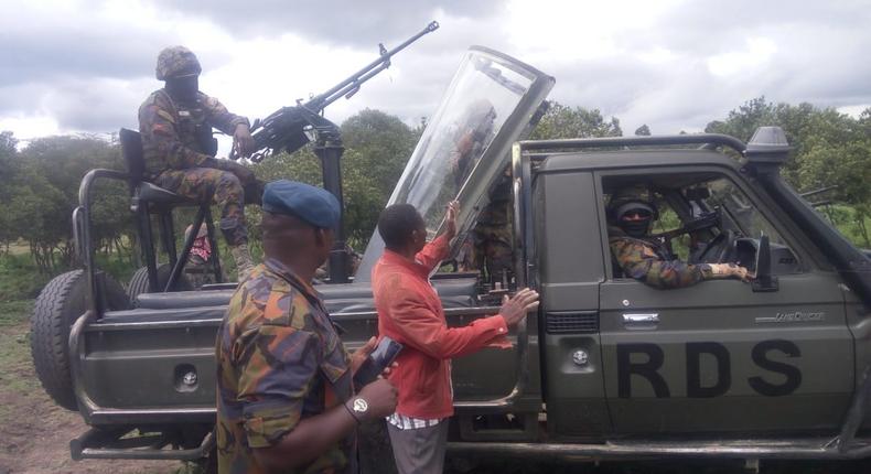 KDF moves swiftly after Kenya Air Force fighter jet lost its canopy in Matanya village