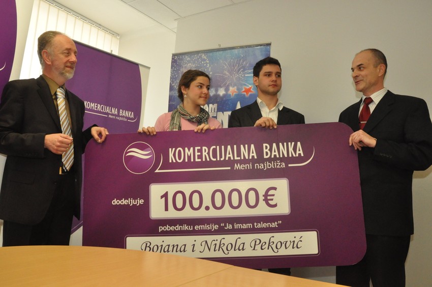 Bojana i Nikola Peković kažu da će novac najpre uložiti u obnovu kuće