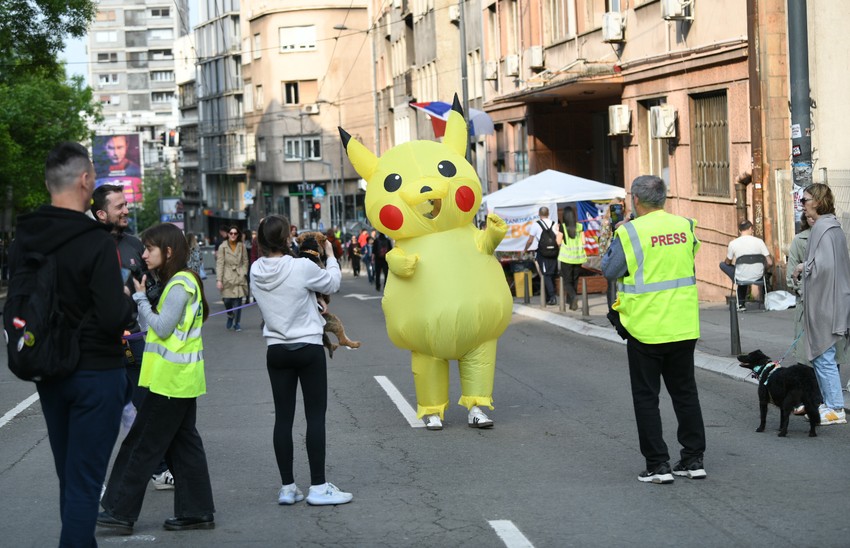rts studenti blokada takovska ulica