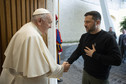 Papież Franciszek i Wołodymyr Zełenski