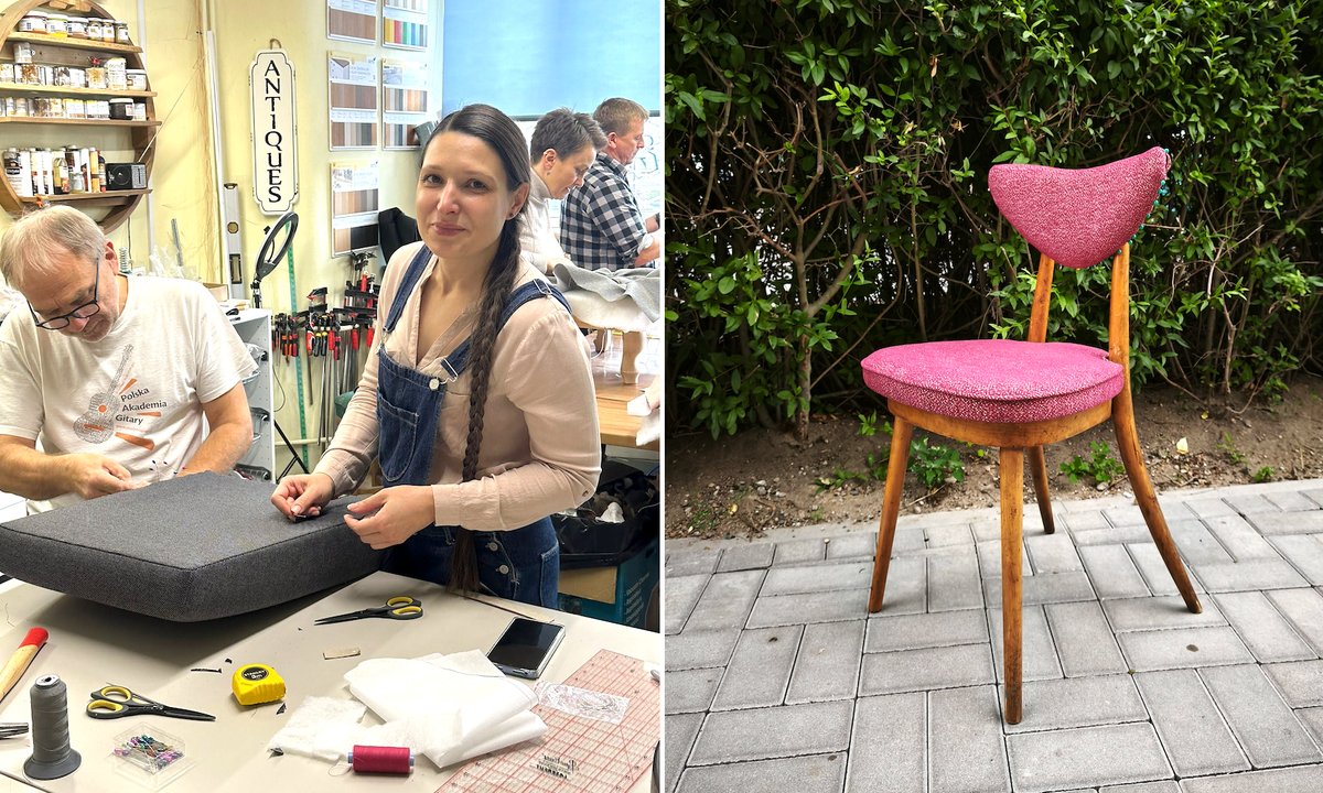 Michalina jest tapicerem. W miesiąc potrafi zarobić zawrotną kwotę pieniędzy