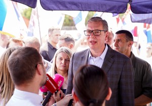 Aleksandar Vučić, Lapovo
