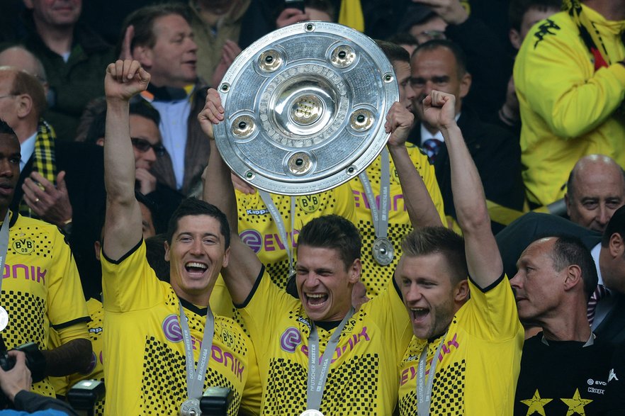 Robert Lewandowski, Łukasz Piszczek i Jakub Błaszczykowski