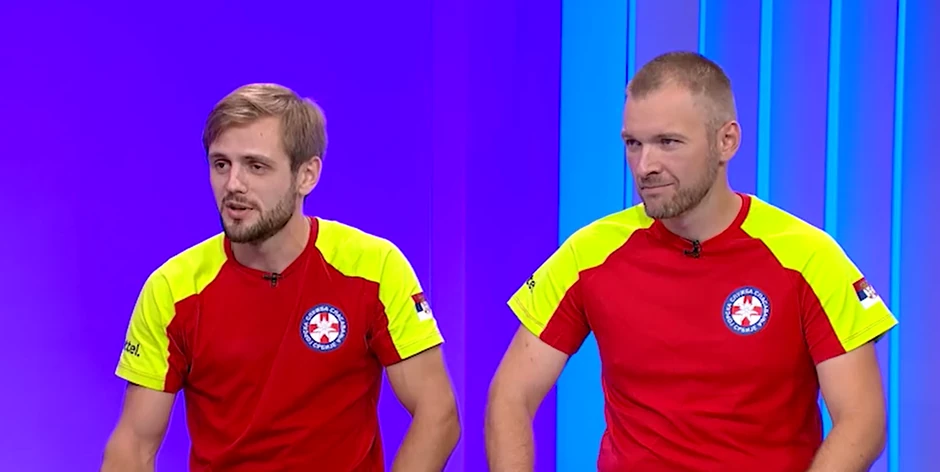 Dušan Savić i Dimitrije Ostojić iz Gorske službe spasavanja