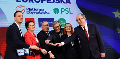 Sondaż. Koalicja Europejska prowadzi w wyścigu do PE