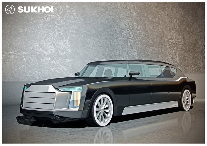 Konkursowy projekt nowej limuzyny Putina. Czy coś z tego zostanie wykorzystane przez Porsche przy tworzeniu auta produkcyjnego?