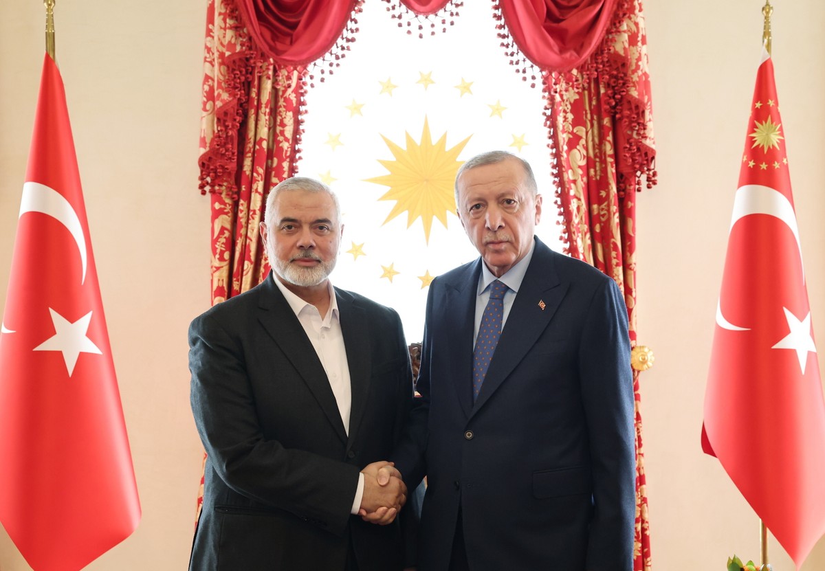 Ismail Hanije i Recep Tayyip Erdogan