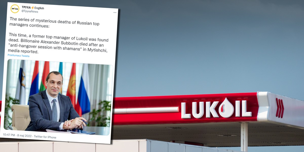 Subbotin był dyrektorem naczelnym Łukoila