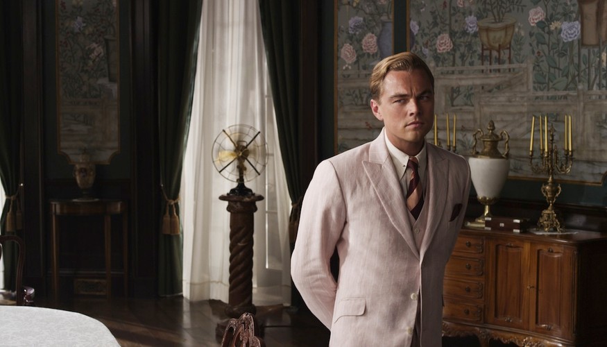 Leonardo DiCaprio jako Wielki Gatsby