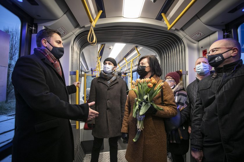 Maciej i Zbigniew Kosycarze  mają w Gdańsku tramwaj swojego imienia.