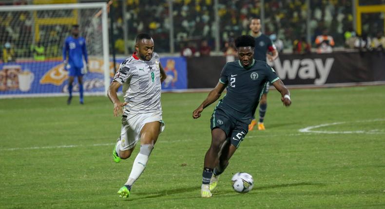 2022 World Cup play-off: Francis Uzoho and Ola Aina earns plaudit from Nigerians after stalemate against Ghana in Kumasi