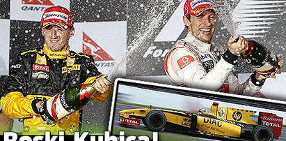 Kubica drugi w Melbourne!