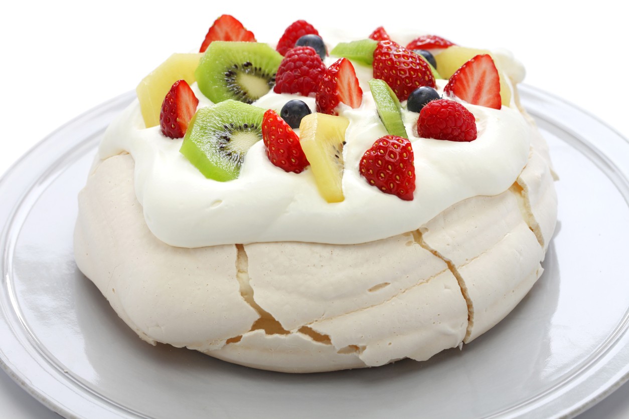 Tradičná Pavlova torta.