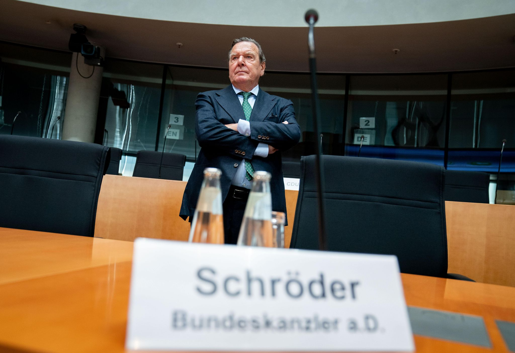 Schröder sagt per Video vor Untersuchungsausschuss aus