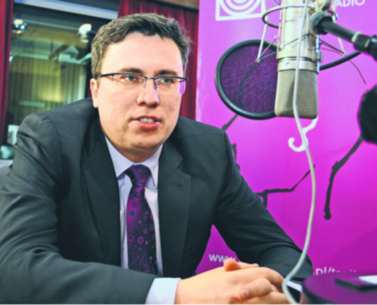 Jakub Borowski, członek Rady Gospodarczej przy premierze. Fot. Wojciech Górski