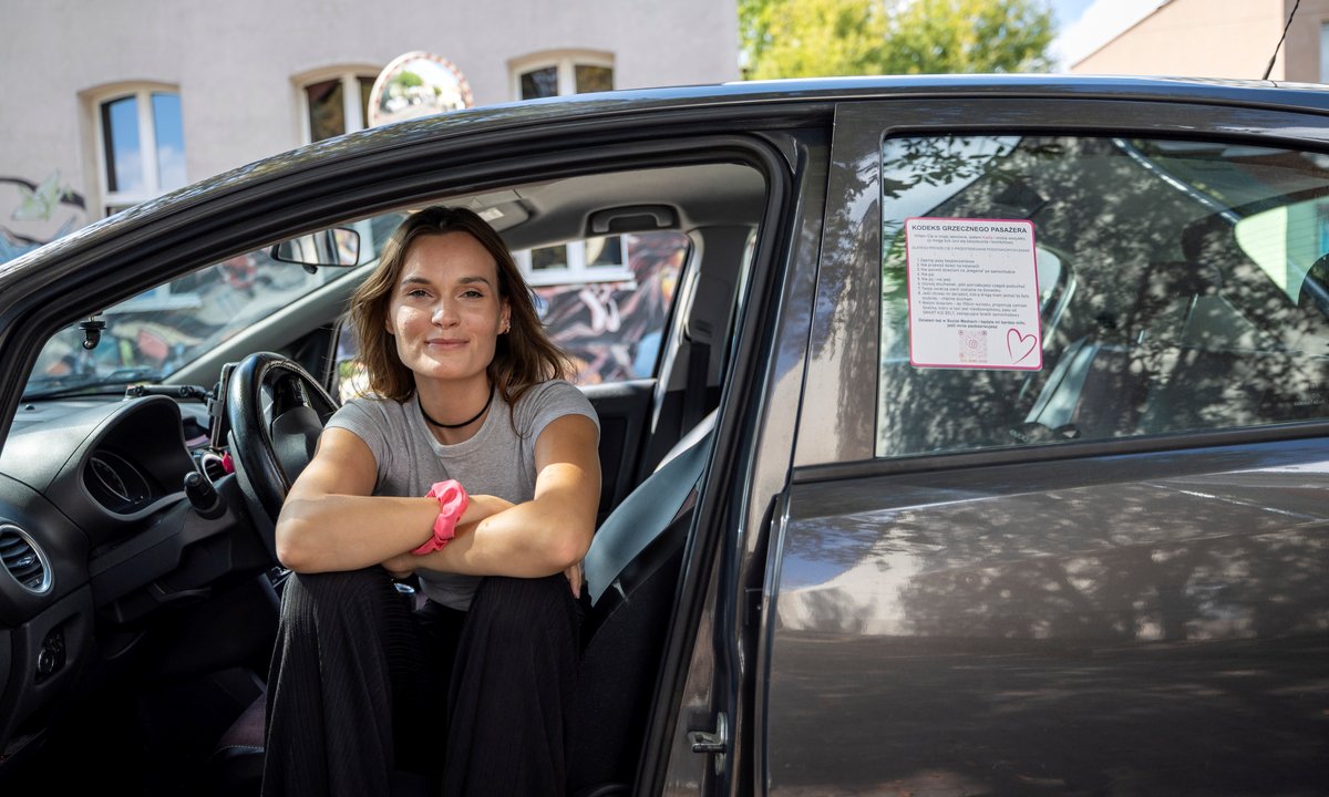 Lubię NIE zapie***lać. "Pasażerowie mojej taksówki czują się bezpiecznie"