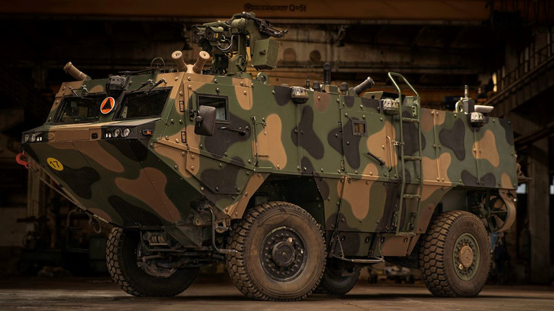 Kleszcz to nowy pojazd dla polskiego wojska zbudowany na bazie wozu BÓBR-3